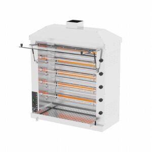 Kalitegaz CRG5C-9 Piliç Çevirme Makinesi 20-25 Piliç Kapasiteli Gazlı