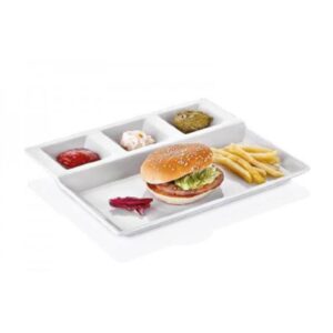 Külsan 111.PW Thermoset Burger Tabağı 27x23x2.5 cm