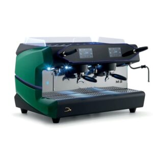 La San Marco D. Multiboiler 2 Gruplu Tam Otomatik Espresso Kahve Makinesi İngiliz Yeşili