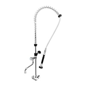 Liva Gaz 003 Ara Musluklu Tezgaha Monte Duş Sprey Ünitesi Çift Su Girişli