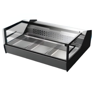 NDustrıo CDUG3L Soğuk Teşhir Ünitesi Set Üstü Düz Camlı 3 Adet GN 1/1 Kapasiteli 105x83x36 cm