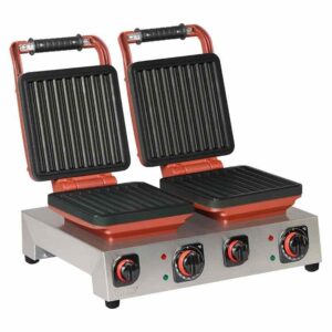 Omake Çiftli Churros Waffle Makinası, Zamanlayıcılı