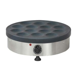 Omake Teflonlu 14 Bölmeli Tekli Pankek Makinesi, Elektrikli