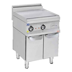 Osimo Elektrikli Izgara, 60 cm, Dolaplı, Düz Pleyt, 400 V