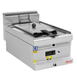 Osimo Gazlı Fritöz, 12 Litre, 700 Seri, 8 kW, Tahliye Musluklu