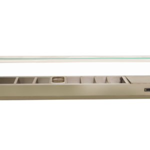 Osimo Pizza / Salata Hazırlık Bar Ünitesi, 1/4 Gn Küvet, 15 Cm Derinlik