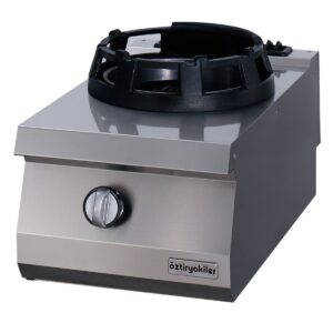 Öztiryakiler 700 Seri Set Üstü Wok Ocak Tekli Gazlı (40*70*30-14 KW)