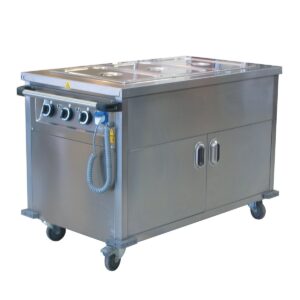 Öztiryakiler Bain Marie Dolaplı Hareketli Elektirikli 120 x 70