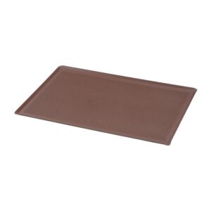 Öztiryakiler Delikli Alüminyum Yapışmaz İtalyan Açılı Tava, 40x60 cm