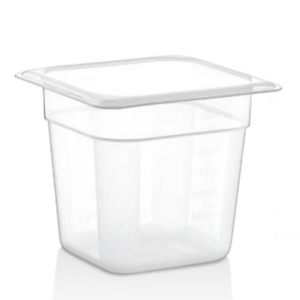 Öztiryakiler Polipropilen Gastronorm Küvet, GN 1/6-150, 26,5x17x15 cm