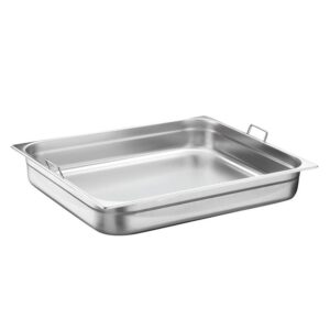 Öztiryakiler Saplı Gastronorm Küvet, Köşe Desenli GH 2/1x150, 53x65x15 cm