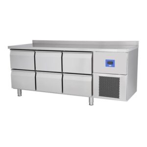 Öztiryakiler TA 370 LMV Derin Dondurucu, 6 Çekmeceli, Yatay Tezgah Tip,6644