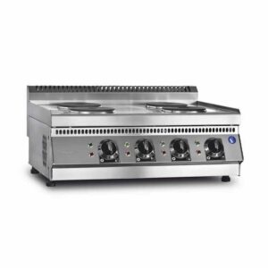 Pimak 70S-M182-4SE 4 Gözlü Set Üstü Elektrikli Ocak 80x70cm