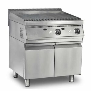 Pimak 70SD-M170-3 Lavtaşlı Izgara Gazlı Alt Dolaplı 80x70 cm