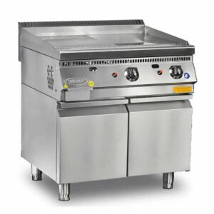 Pimak 70SD-M171-2 Gazlı Düz Pleyt Izgara Alt Dolaplı 80x70 cm