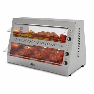 Pimak M00-T.3 Sıcak Teşhir Ünitesi İki Katlı 15-25 Piliç Kapasiteli