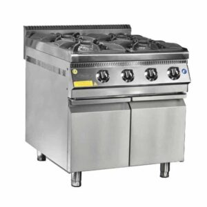 Pimak OC4/70MX-6D 6 Gözlü Ocak Alt Dolaplı Gazlı CE Belgeli 120x70 cm