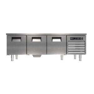 Portabianco 3N70 Cihaz Altı Uzun Buzdolabı, 3 Kapılı, 280 lt, 304 Kalite