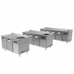 Portabianco 3N70 Evyeli Buzdolabı, 3 Kapılı, 304 Kalite