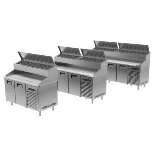 Portabianco 3N70 Mermer Tabanlı Make-Up Buzdolabı, 3 Kapılı, 304 Kalite