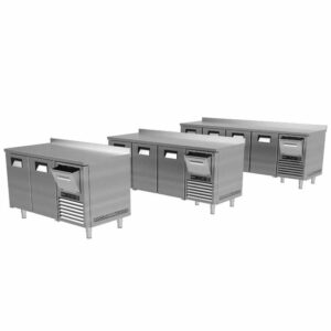 Portabianco 4N60 Barista Buzdolabı, 4 Kapılı, 304 Kalite