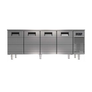 Portabianco 4N60 Tezgah Tip Kısa Buzdolabı, 4 Kapılı, 304 Kalite