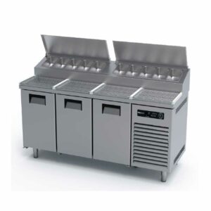 Portabianco 4N70E Make-Up Pizza Buzdolabı, 4 Kapılı, 430 Kalite