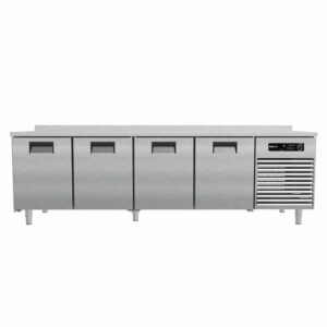 Portabianco PZA-4D80 4 Kapılı Pizza Derin Dondurucu 304 Kalite, 40x60 Tepsi Uyumlu