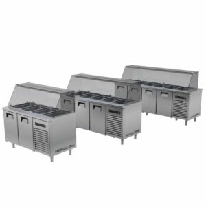 Portabianco SBHG- 2N70E Soğuk Servis Buzdolabı Camlı, 2 Kapılı, 430 Kalite