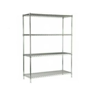 Portashelf 4 Katlı Tel İstif Rafı 53x91x183 Cm 304 Kalite