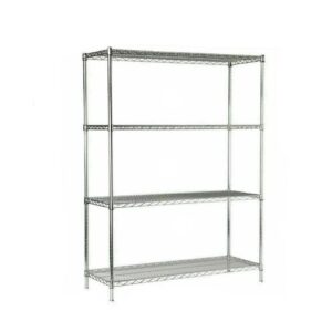 Portashelf 4 Katlı Tel İstif Rafı 46x122x183 Cm 304 Kalite