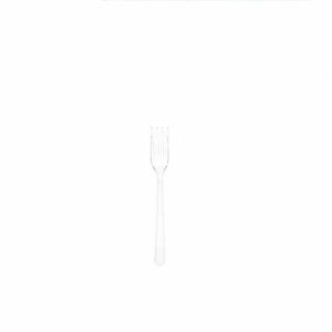 Rubikap Elite Tek Kullanımlık Çatal, 17,6 cm Şeffaf