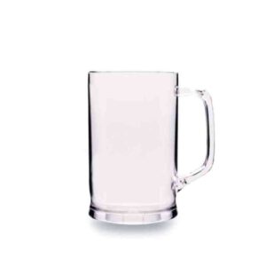 Rubikap Polikarbon Bira Bardağı, 470 ml Şeffaf