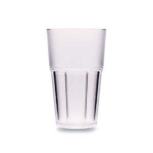 Rubikap Polikarbon Premium Buzlu Bardak, 400 ml Şeffaf