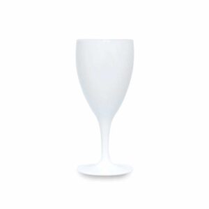 Rubikap Premium Polikarbon Şarap Bardağı, 320 ml Beyaz
