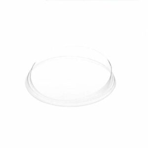 Rubikap Tek Kullanımlık Asimetrik Kapak, Pet Şeffaf