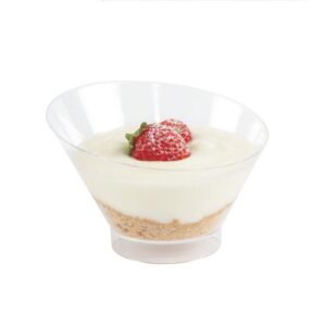 Rubikap Tek Kullanımlık Asimetrik Kap, 250 ml Şeffaf