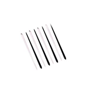 Rubikap Tek Kullanımlık Prizma Kürdan, 10 cm Siyah