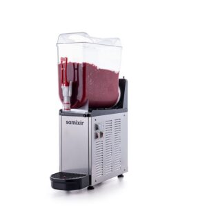 Samixir SLUSH12 Mono Ice Slush Granita Kar Buz Makinesi 12 L, Inox