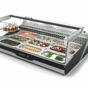 Sayl Soğuk Teşhir Dolabı 2 GN 1/1 ve 3 GN 1/1-65 Küvet Kapasiteli