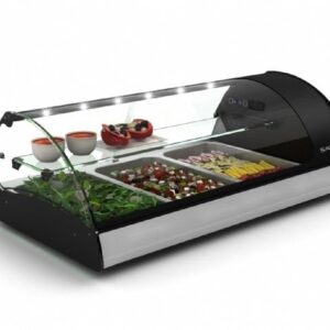 Sayl Soğuk Teşhir Dolabı GN 3x1/1-65 Kapasiteli SPLENDID LINE TAPAS-VS3