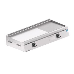 Seamac EPD120 Özel Seri Yarı Oluklu Sac Izgara, 120 cm, Elektrikli