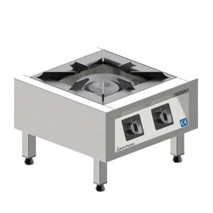 Seamac OY60.LPG Çift Yanış Yer Ocağı, 60x60 cm, LPG