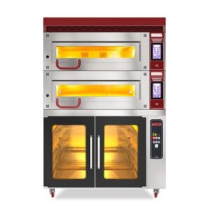 SGS MD-800-2 Mayalandırma Kabinli Çok Amaçlı Fırın Çift Katlı