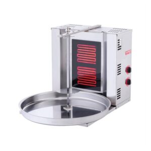 Silverinox Sabit Elektrikli CE Döner Ocağı 2 Radyanlı