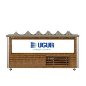 Uğur UDM 6 MF Ahşap Dondurma Fıçısı