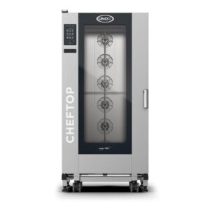 Unox Cheftop Plus Combi Konveksiyonlu Fırın Dijital 20 Tepsili GN 2/1 Gazlı XEVL-2021-GPRS