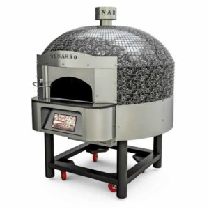 Venarro DYK-04 Sabit Tabanlı Gazlı Pizza Fırını, Siyah, Ø 300 mm 6 Pizza