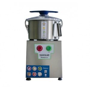 Yazıcılar L6DPS Sebze Parçalama/Humus Makinesi, 6 Lt, Tek Hızlı