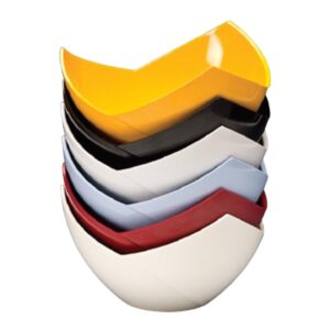 Zicco K-2001 Kandil Melamin Kase 27x15 cm Beyaz